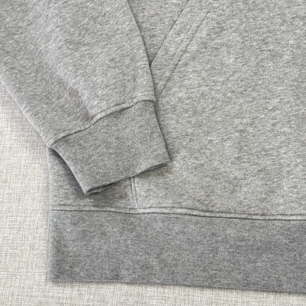 Nike Air Jordan Fleece Hoodie Sweatshirt Men M Gray Pullover Jumpman Heavyweight